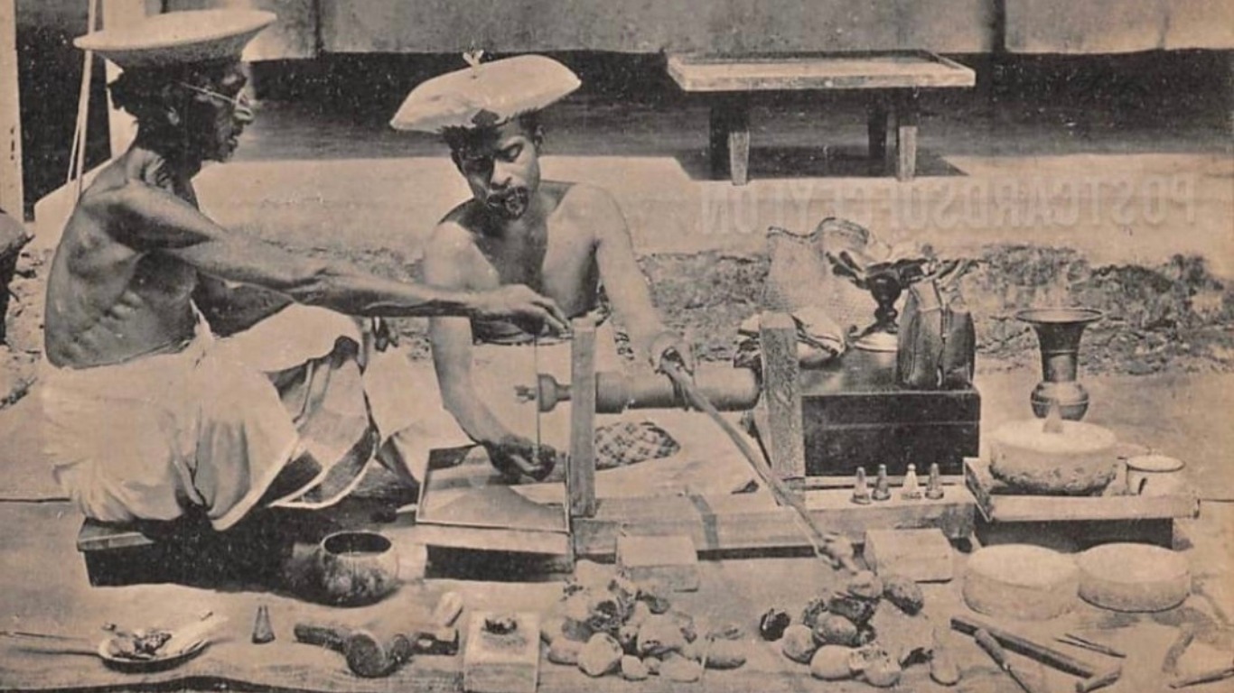 Gem cutting background